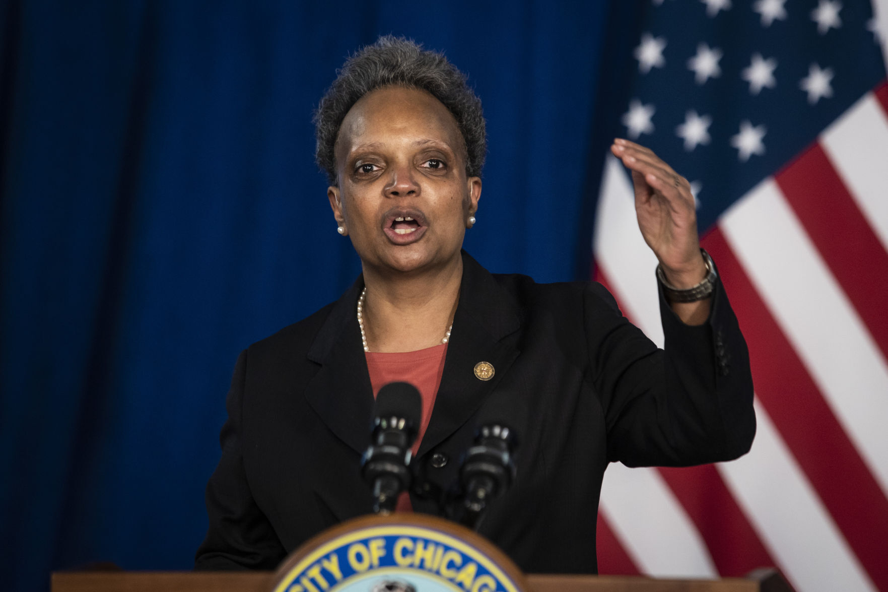 Chicago Mayor Lori Lightfoot - April 2021